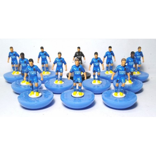 Subbuteo Andrew Table soccer AC Milan 2020-21 3rd kit on Classic Hasbro Bases
